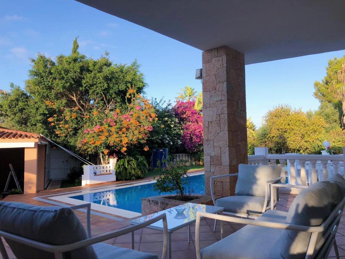 Villa Con Piscina Gigante Sant Francesc de s'Estany Экстерьер фото