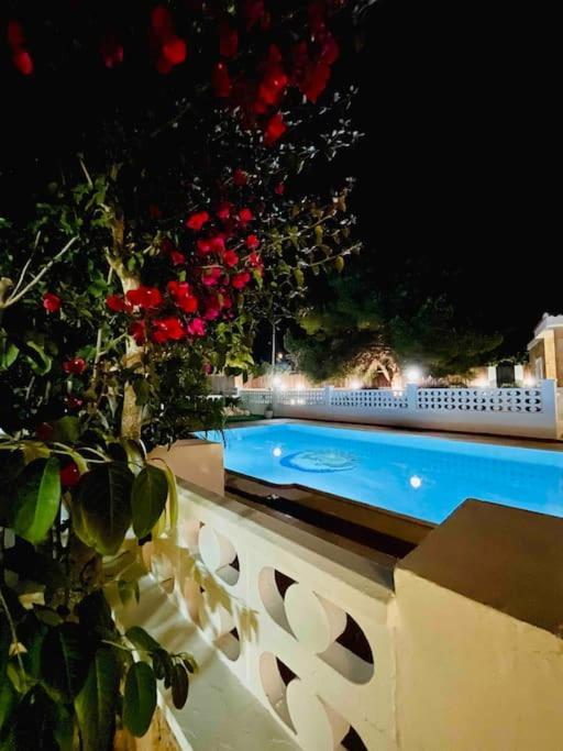 Villa Con Piscina Gigante Sant Francesc de s'Estany Экстерьер фото