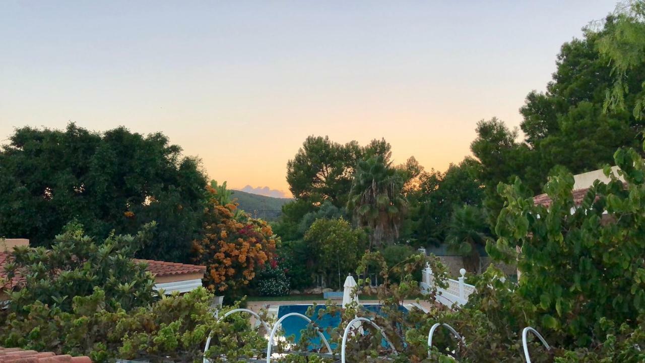 Villa Con Piscina Gigante Sant Francesc de s'Estany Экстерьер фото